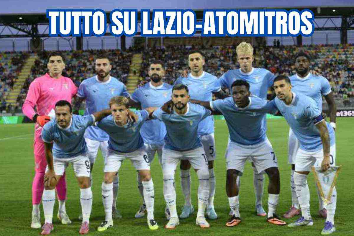 La formazione con la quale la Lazio ha affrontato l'Avellino