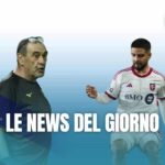 Maurizio Sarri con Lorenzo Insigne