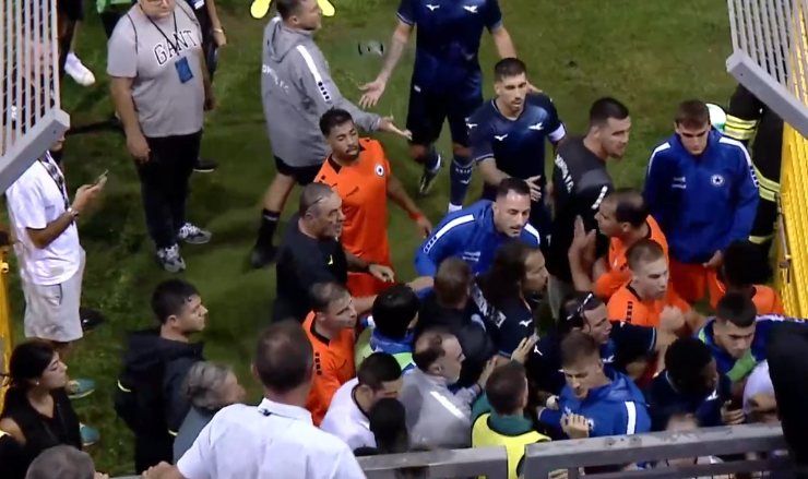 Il nervosismo in Lazio Atromitos