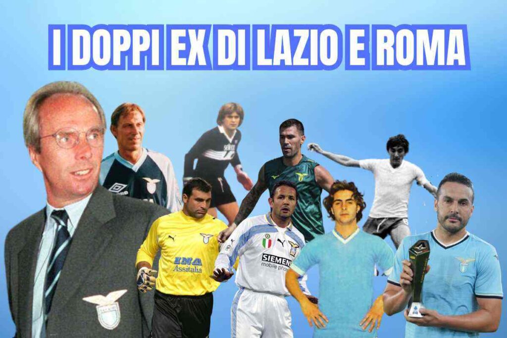 I doppi ex di Lazio e Roma: l'elenco è lunghissimo. C'è anche qualche ...