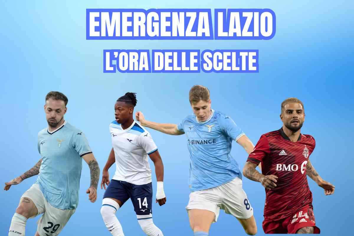 I calciatori della Lazio in bilico 