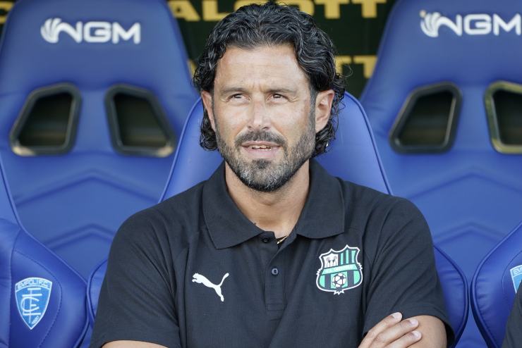 Fabio Grosso sulla panchina del Sassuolo