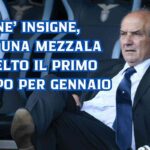Il diesse Fabiani in panchina all'Olimpico