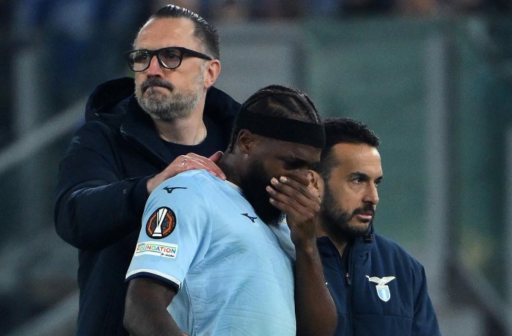 Nuno Tavares in lacrime