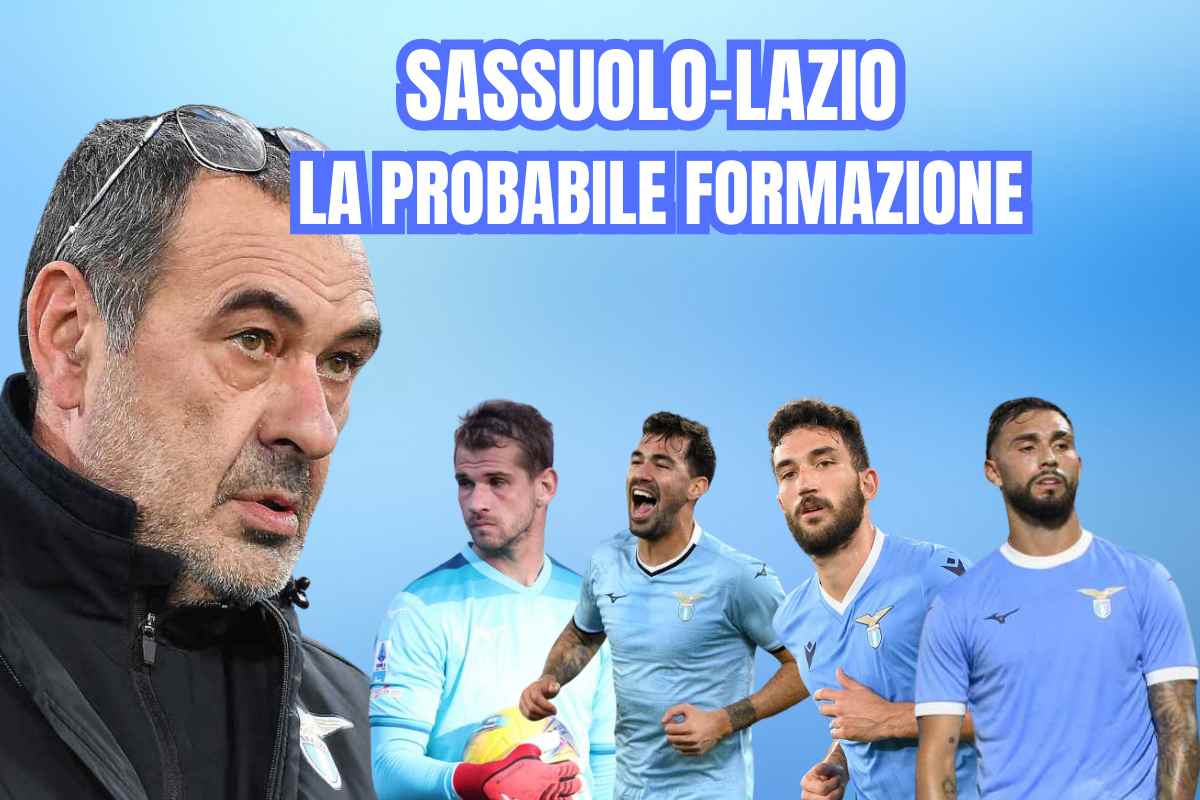 sassuolo-Lazio la probabile formazione
