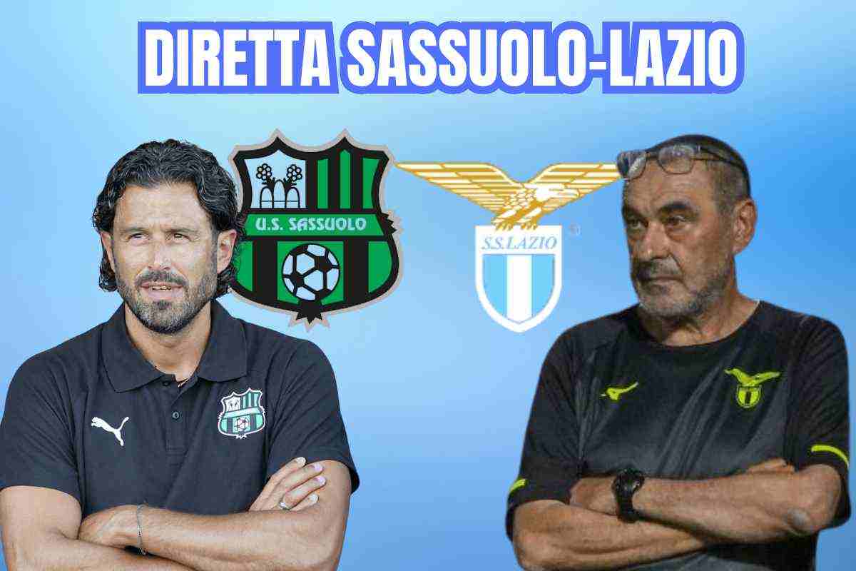 Sassuolo-Lazio la diretta