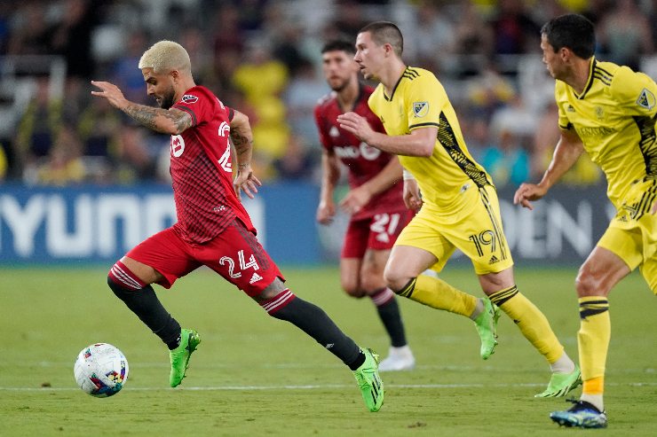 Lorenzo Insigne in azione col Toronto