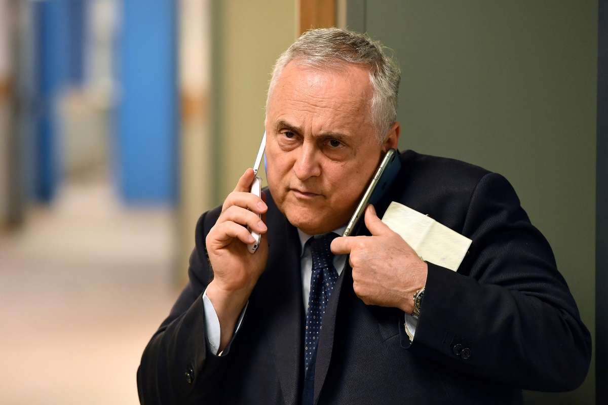 Il Presidente della SS Lazio e Senatore Claudio Lotito in occasione dell’inaugurazione dell’Anno Accademico 2024 - 2025 alla LUISS