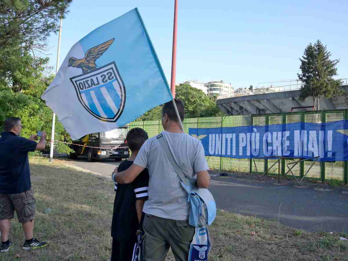 Manifestazione stadio Flaminio 
