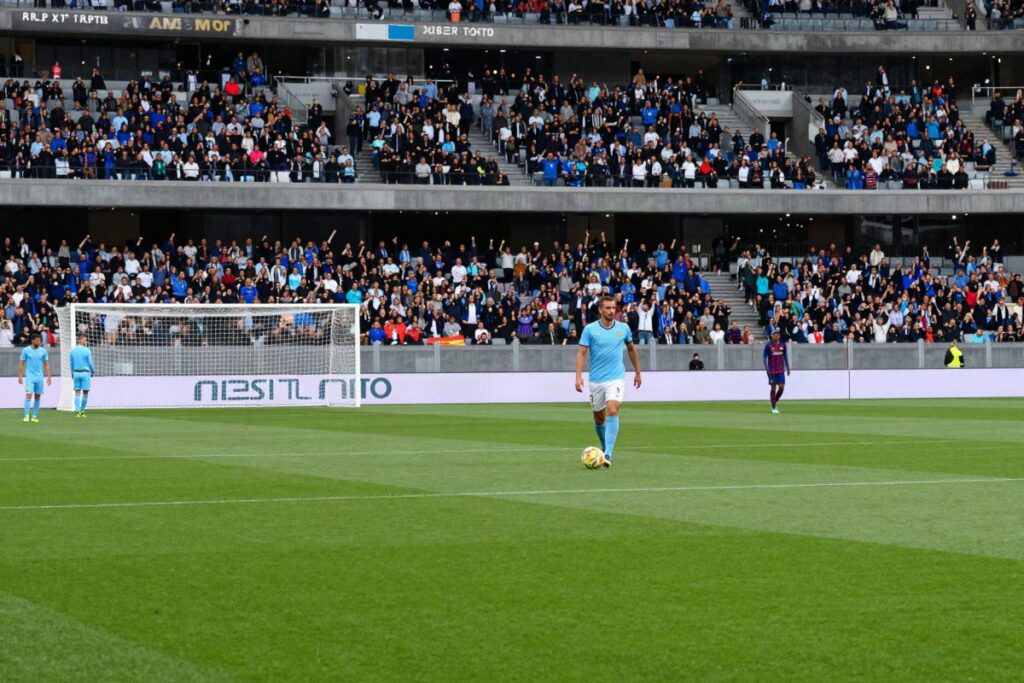 Pedro ricorda i tifosi della Lazio al Barcellona
